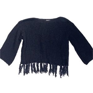 Altar’d State Fringe Sweater Size M